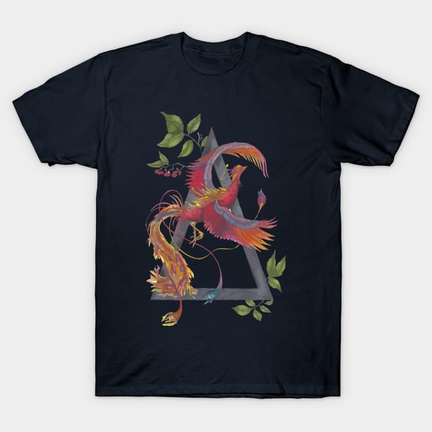 Phoenix Rising T-Shirt by jennlie